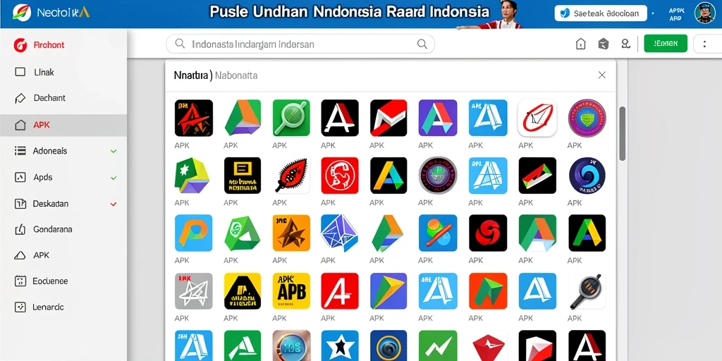 Tampilan antarmuka pengguna yang menarik