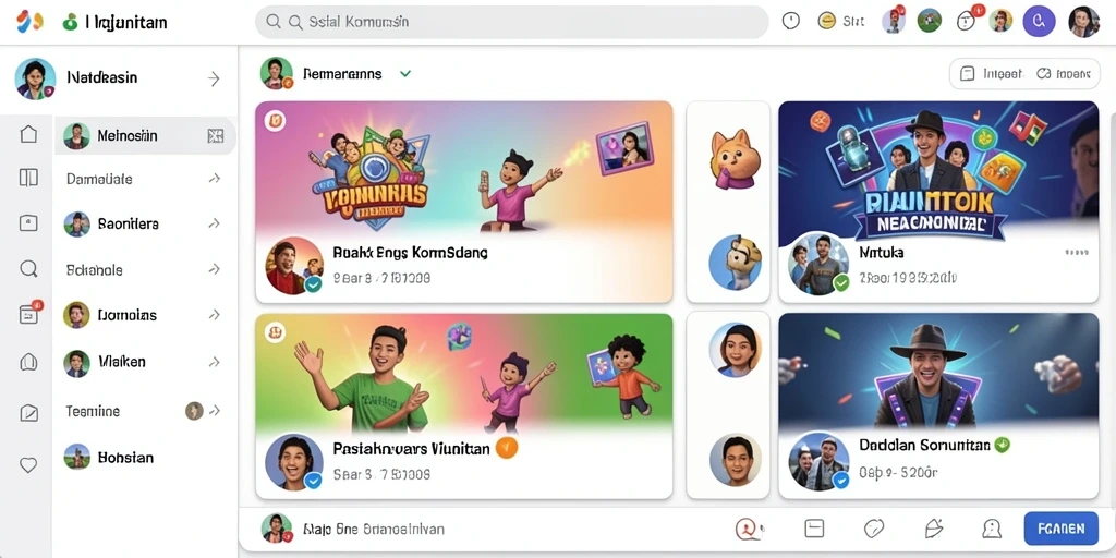 Tangkapan layar yang menunjukkan petualangan karakter utama.