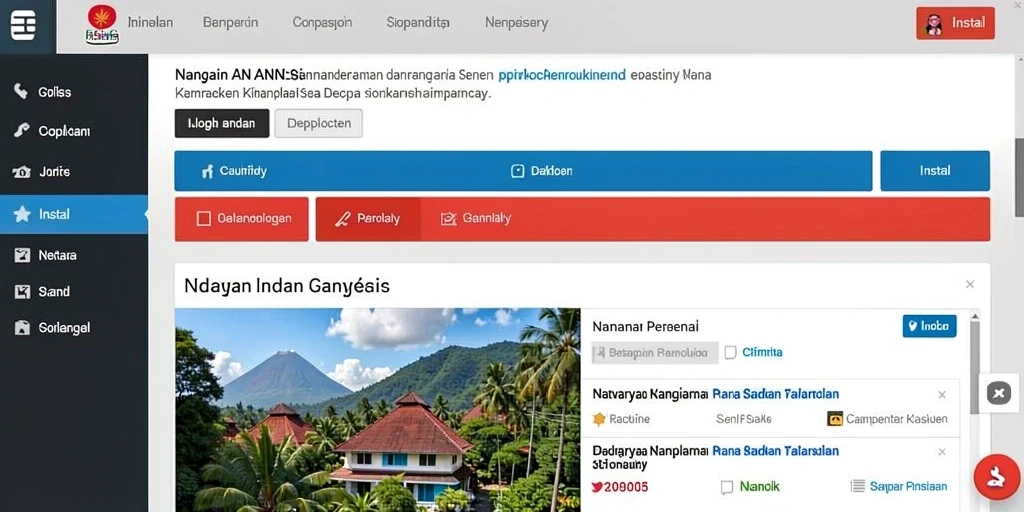 Tampilan antarmuka yang menarik dan user-friendly.