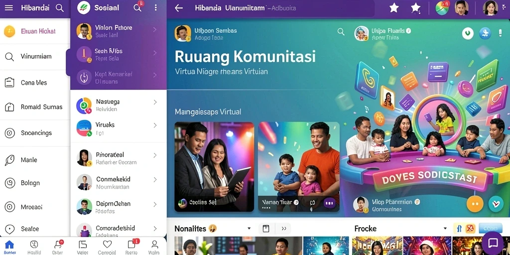 Tampilan antarmuka yang user-friendly dan menarik.