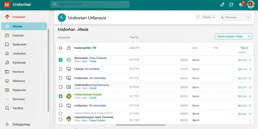 Tampilan antarmuka yang menarik dan user-friendly.
