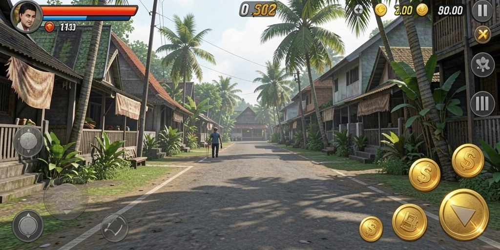 Tampilan awal yang menarik dan user-friendly.
