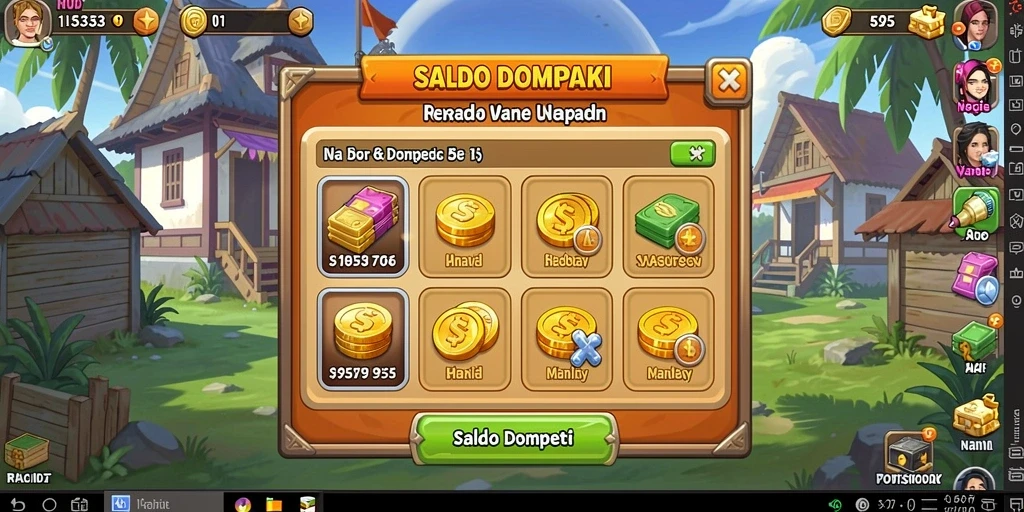 Tampilan utama IDKLUB dengan menu yang intuitif.