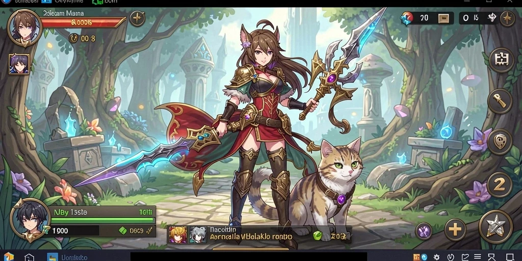 Tangkapan layar dari mode multiplayer yang seru.