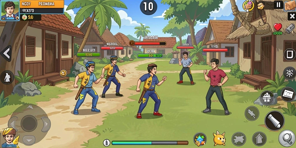 Tampilan antarmuka yang menarik dan user-friendly.