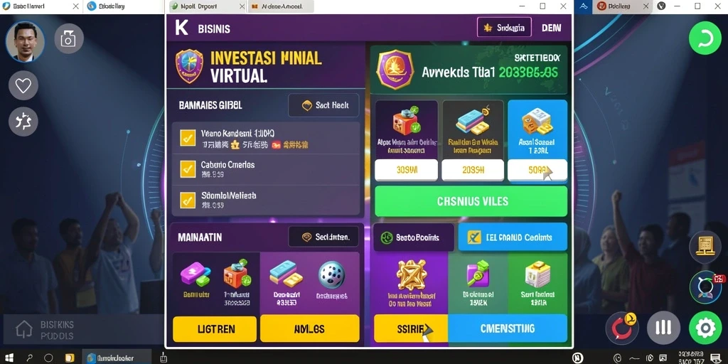 Tampilan awal yang menarik dan intuitif.
