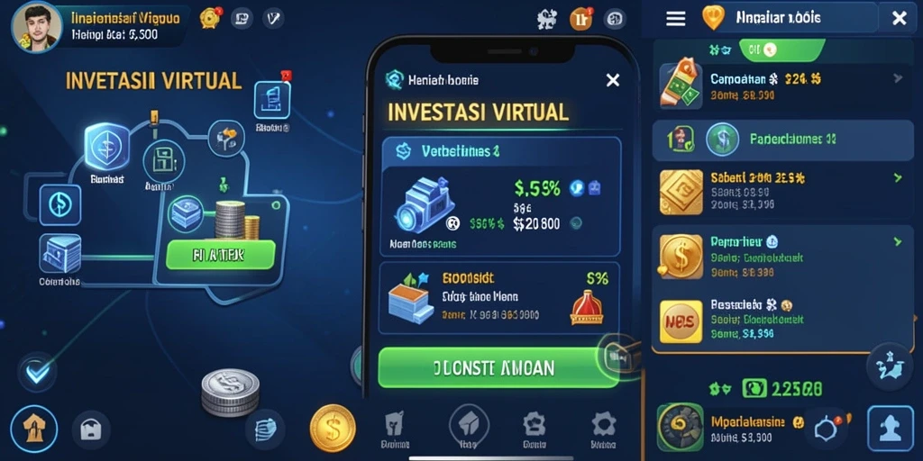 Tampilan awal yang menarik dan intuitif.