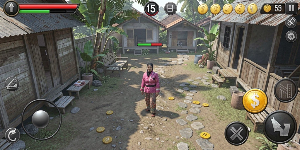 Screen 1: Tampilan antarmuka utama yang mudah dinavigasi.