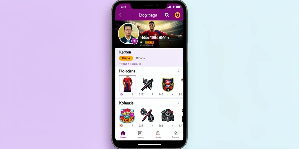 Tampilan antarmuka QUARKPLAY yang modern dan menarik.