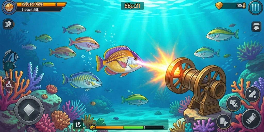 Tampilan grafis yang menarik dari permainan slot.
