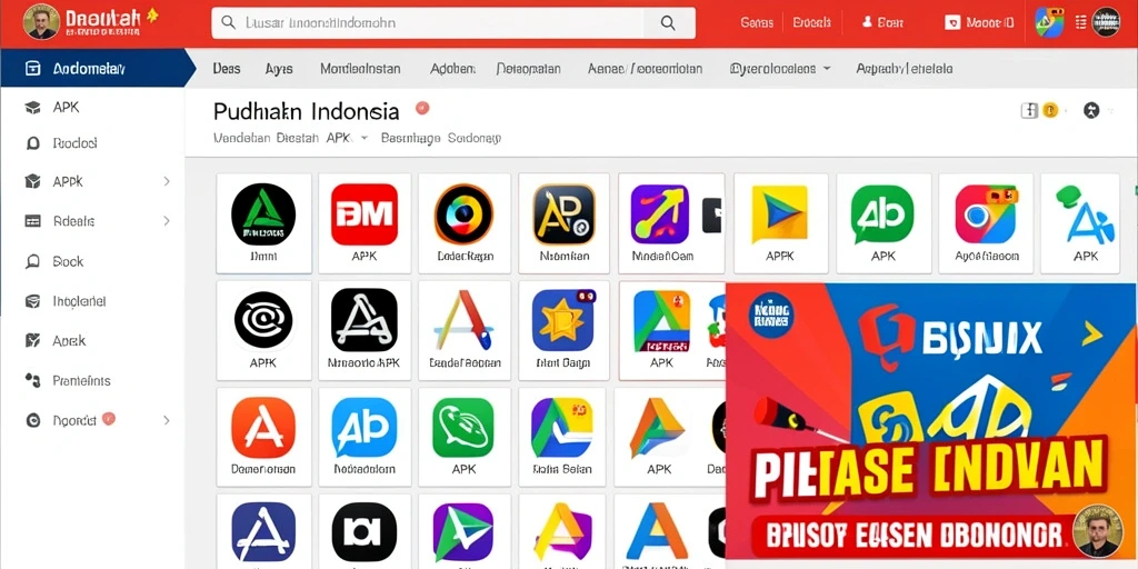 Tampilan awal yang menawan dengan karakter menarik.